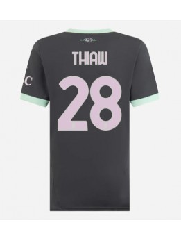 AC Milan Malick Thiaw #28 Ausweichtrikot für Frauen 2024-25 Kurzarm